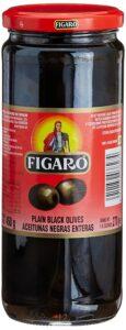 Black Plain Olives Figaro 450Gms